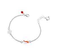Bracelet Roberto Giannotti Enfant La Luce Degli Angeli in Or blanc NKT276 - NKT276
